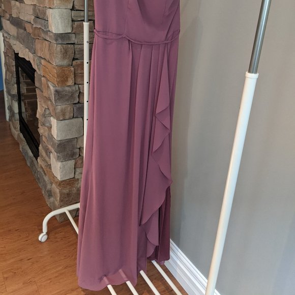 David's Bridal chianti bridesmaid dress - Picture 5 of 7
